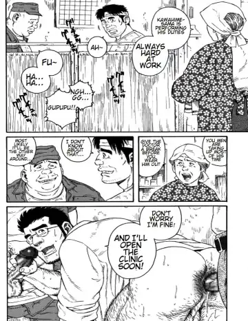 [Tagame Gengoroh] Inaka Isha Zenpen + Chuuhen + Kouhen | Country Doctor Fhentai - Page 46