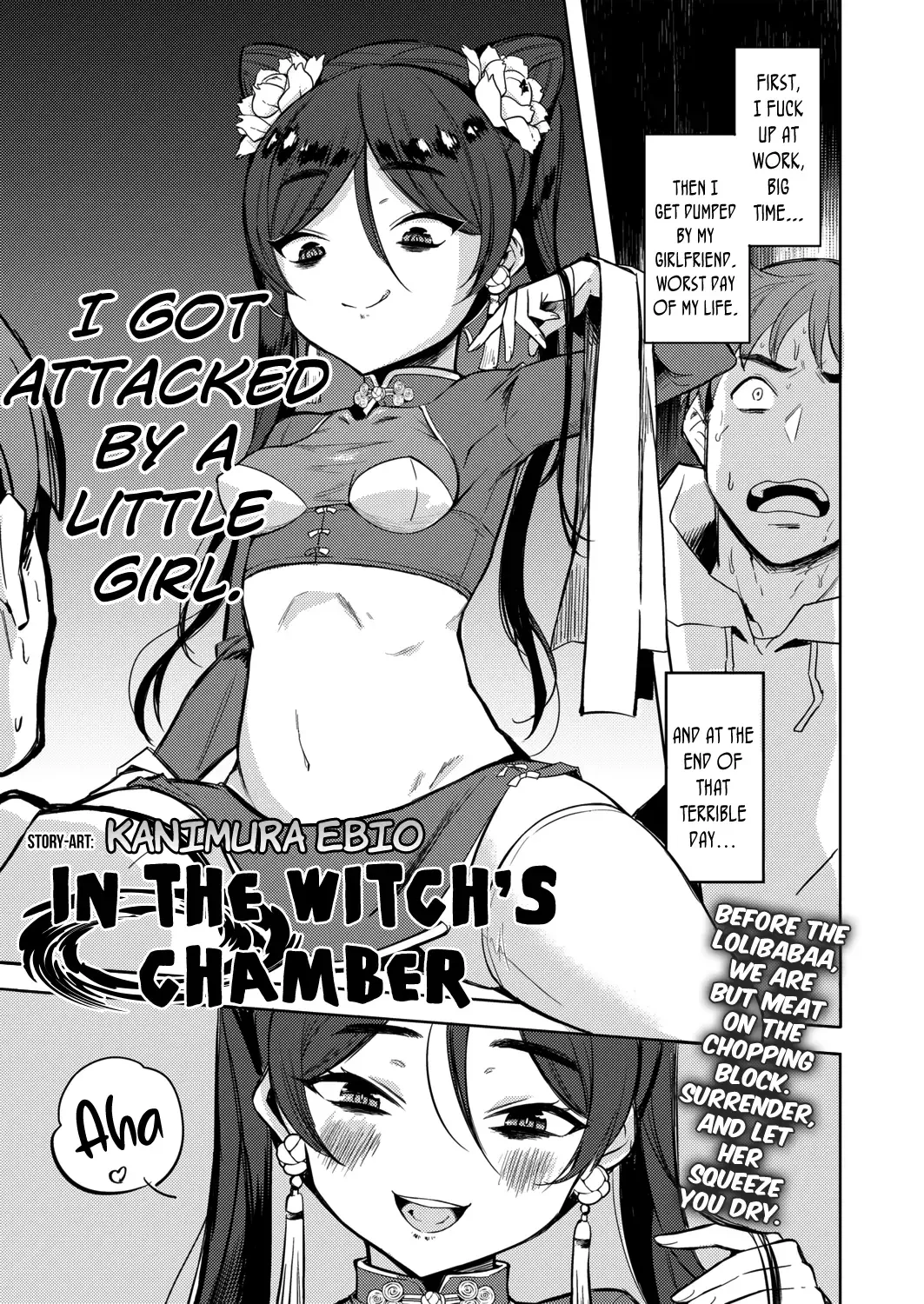 [Kanimura Ebio] Majo no Heya nite | In the Witch's Chamber Fhentai - Page 1