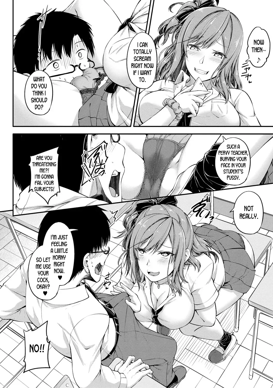 [Futaba Yae] Sabotte Hamatte Hoshuu Jugyou | Skip the Extra Class and Fuck Instead Fhentai - Page 4