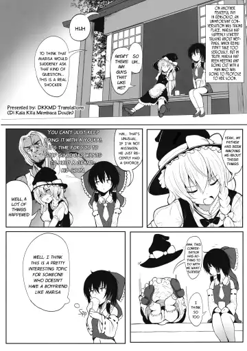 [Makabe Gorou] Marisa to Icha Love☆ Fhentai - Page 3