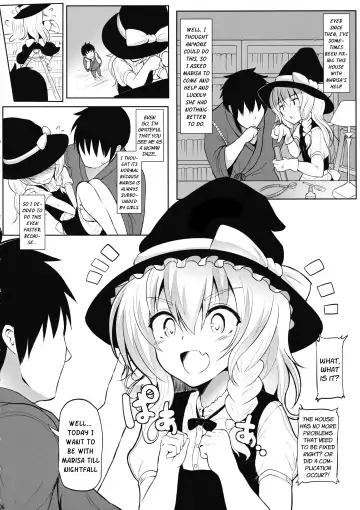 [Makabe Gorou] Marisa to Icha Love☆ Fhentai - Page 5