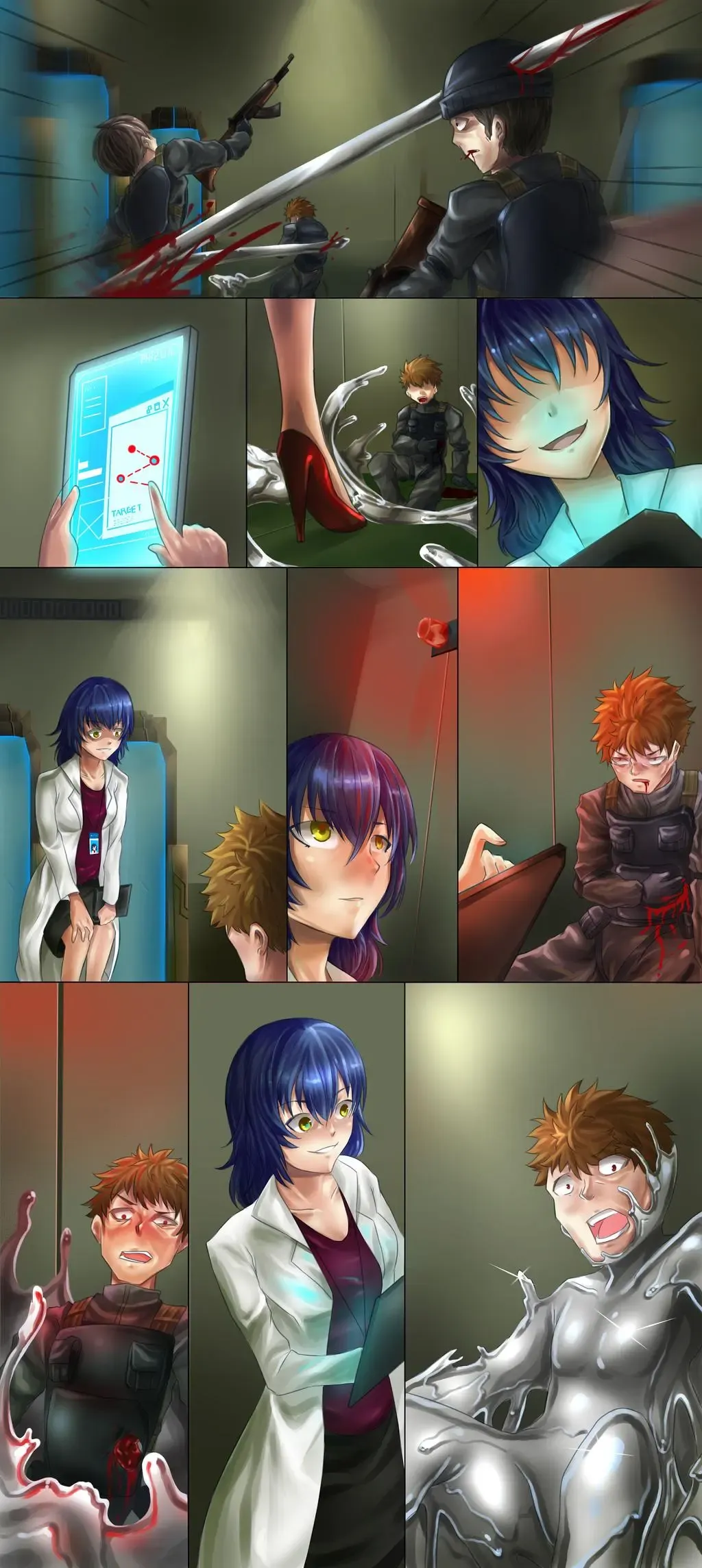 [Ibenz009] Liquid Mercury Fhentai - Page 1