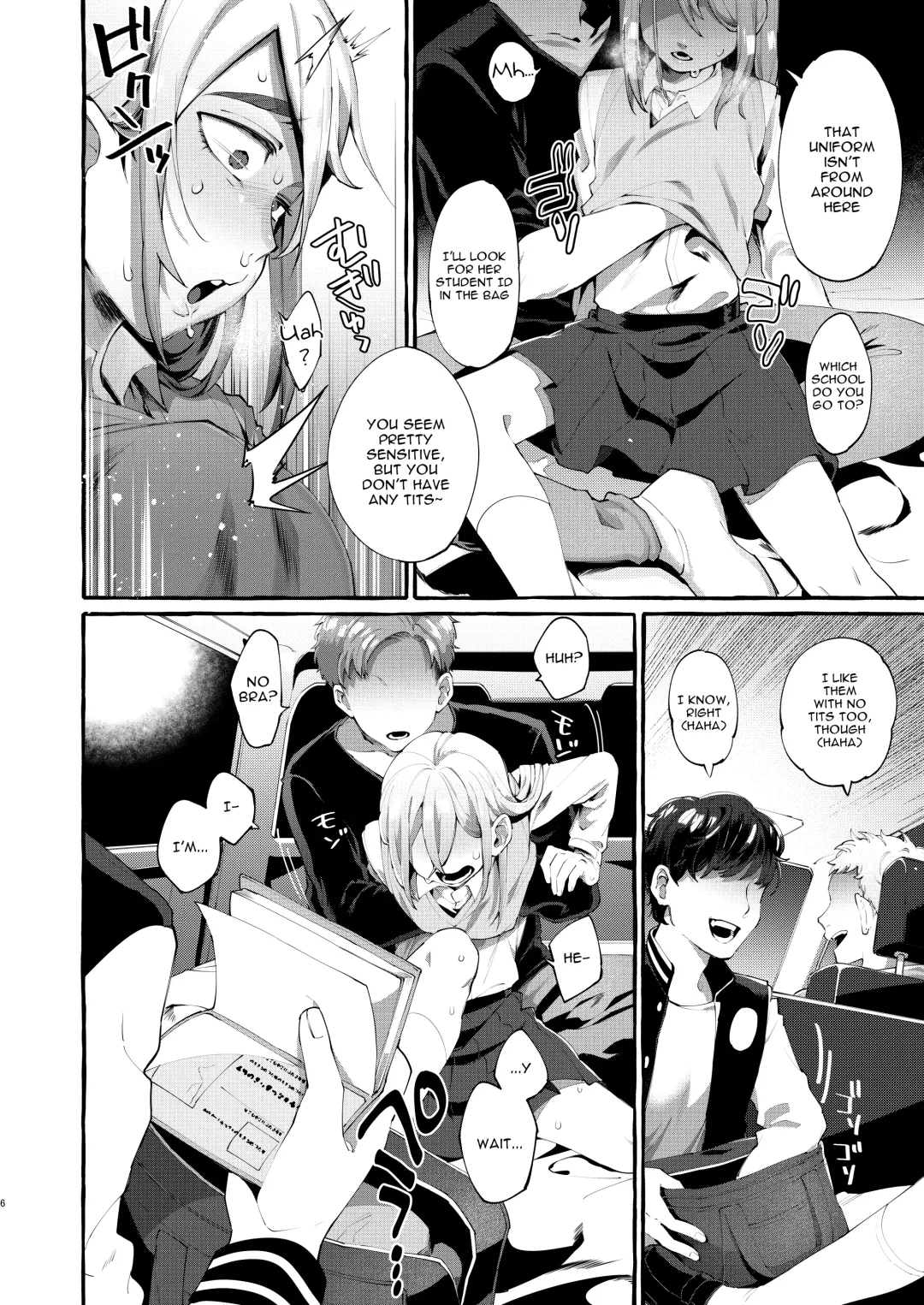 [Sugoku Zako] Joshigakusei o Rachi Yuukai Shita to Omottara Otokonoko datta.  We Thought We Kidnapped and Drove Away with a Girl Student, but It Turned out to be a Girly Boy. Fhentai - Page 5