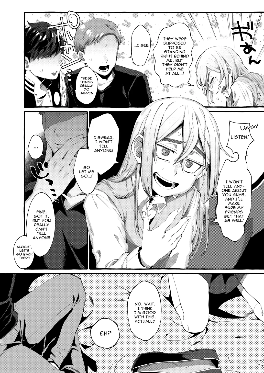 [Sugoku Zako] Joshigakusei o Rachi Yuukai Shita to Omottara Otokonoko datta.  We Thought We Kidnapped and Drove Away with a Girl Student, but It Turned out to be a Girly Boy. Fhentai - Page 9