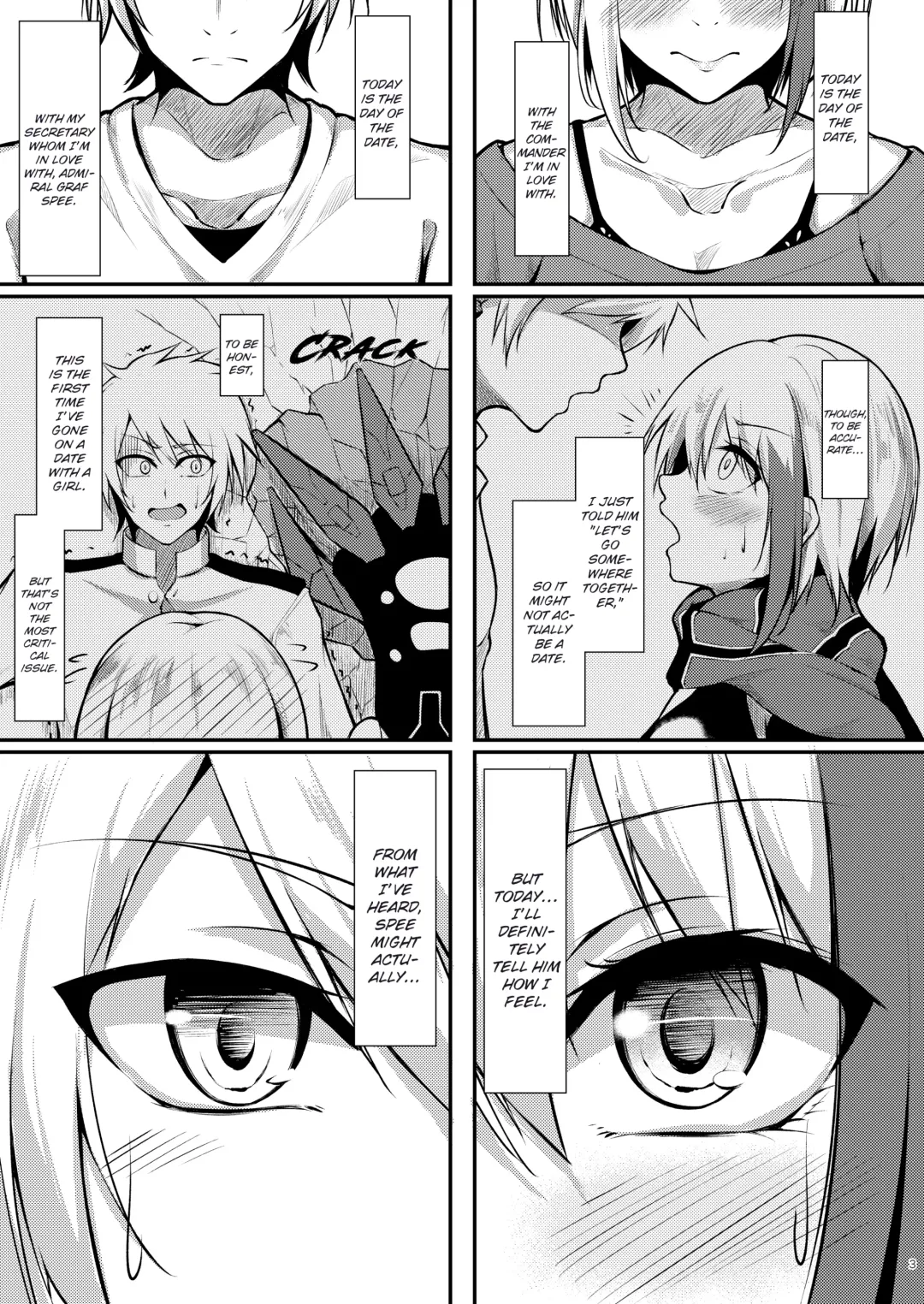[Oriue Wato] Afureru Kurai, Kimi ga Suki. | I love you so much, that I can't contain it Fhentai - Page 3