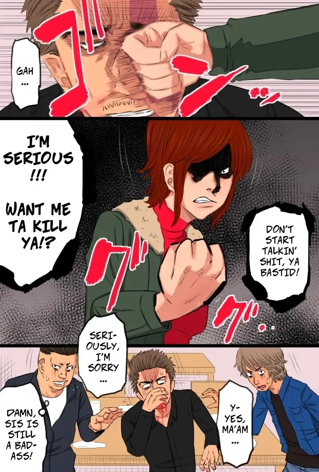 Zoku Kenka Saikyou Datta Ore no Kaachan ga Matsunaga no Chinpo ni Kanzen Haiboku Shita Hanashi Ryoujoku Hen - My Bad-ass Mom Was Pwned By Matsunaga's Big Dick 2 Fhentai - Page 7