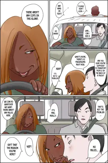 Sono Shima wa Makkuro ni Hiyake Shita Oba-san-tachi no Seisokuchi de Aru Fhentai - Page 12