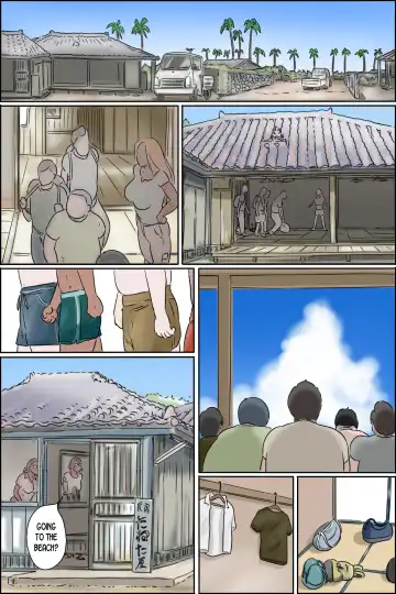 Sono Shima wa Makkuro ni Hiyake Shita Oba-san-tachi no Seisokuchi de Aru Fhentai - Page 14