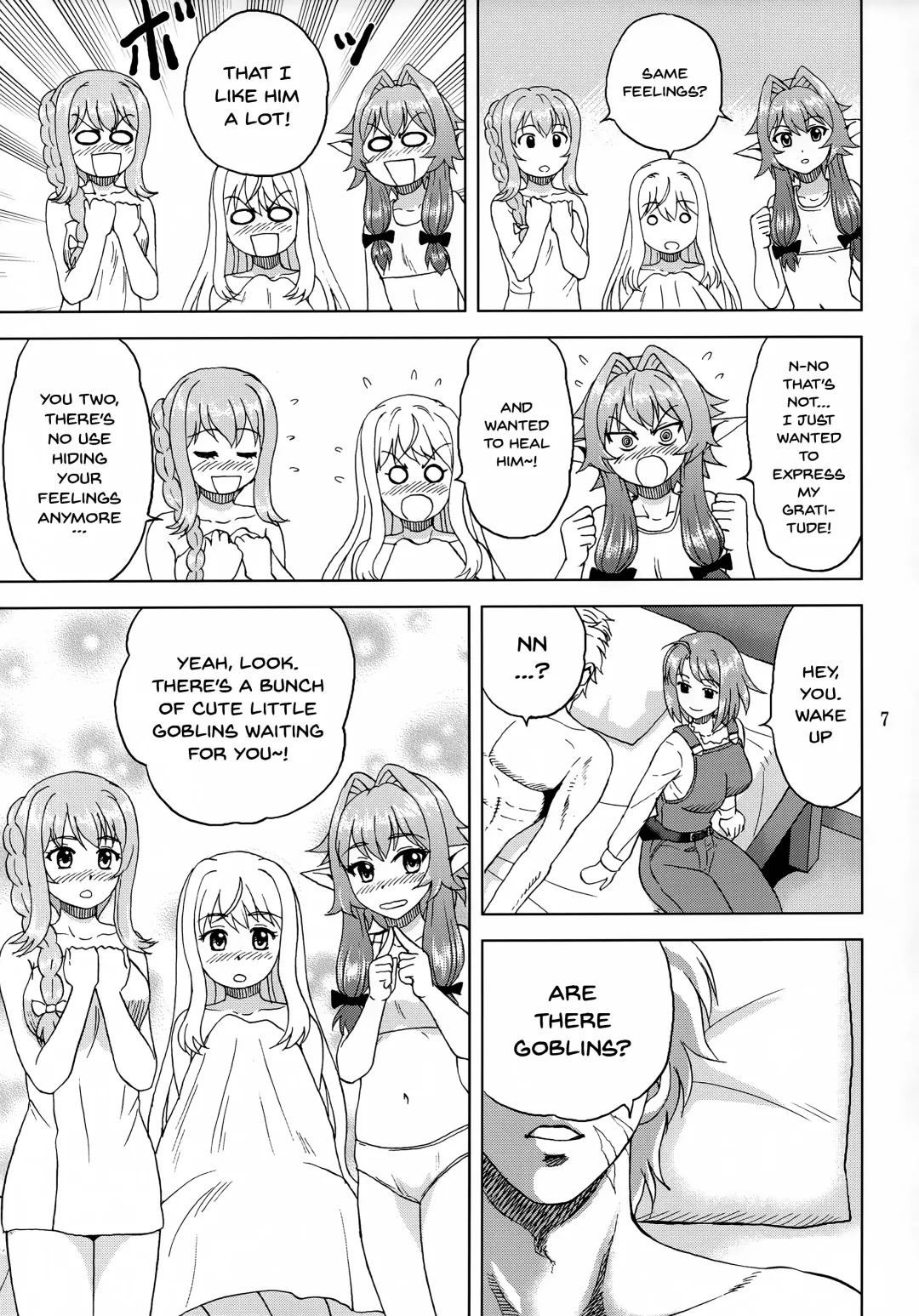 [Yasu Rintarou] Ko Onigoroshi o Iyashitai! | i want to heal a goblin slayer Fhentai - Page 6