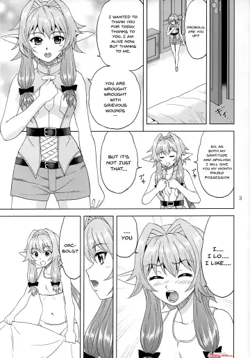 [Yasu Rintarou] Ko Onigoroshi o Iyashitai! | i want to heal a goblin slayer Fhentai - Page 2