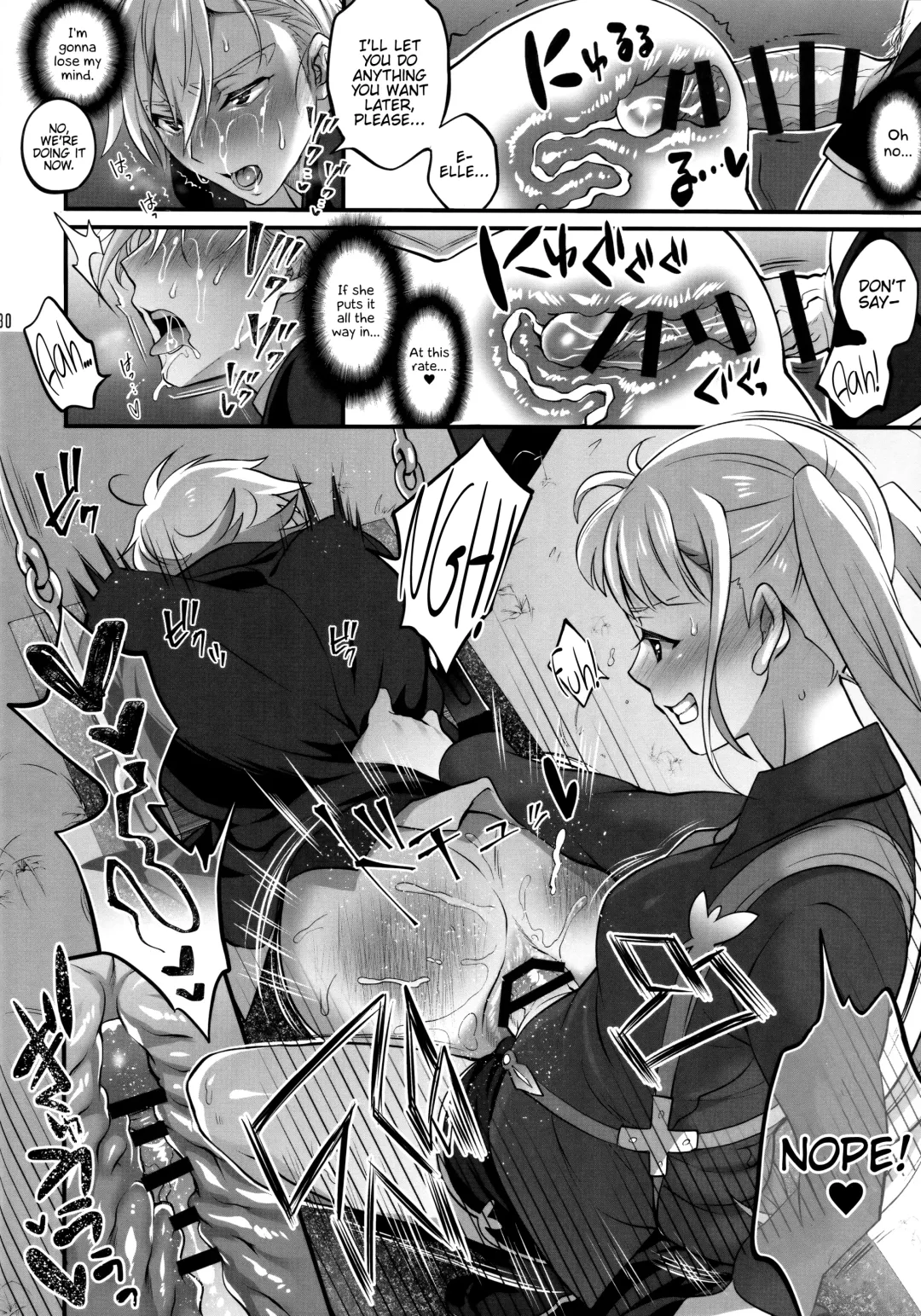 [Tokimachi Eisei] Otona ni Natte mo Kawarazu Futanari Elle ni Furimawasareru! Fhentai - Page 29
