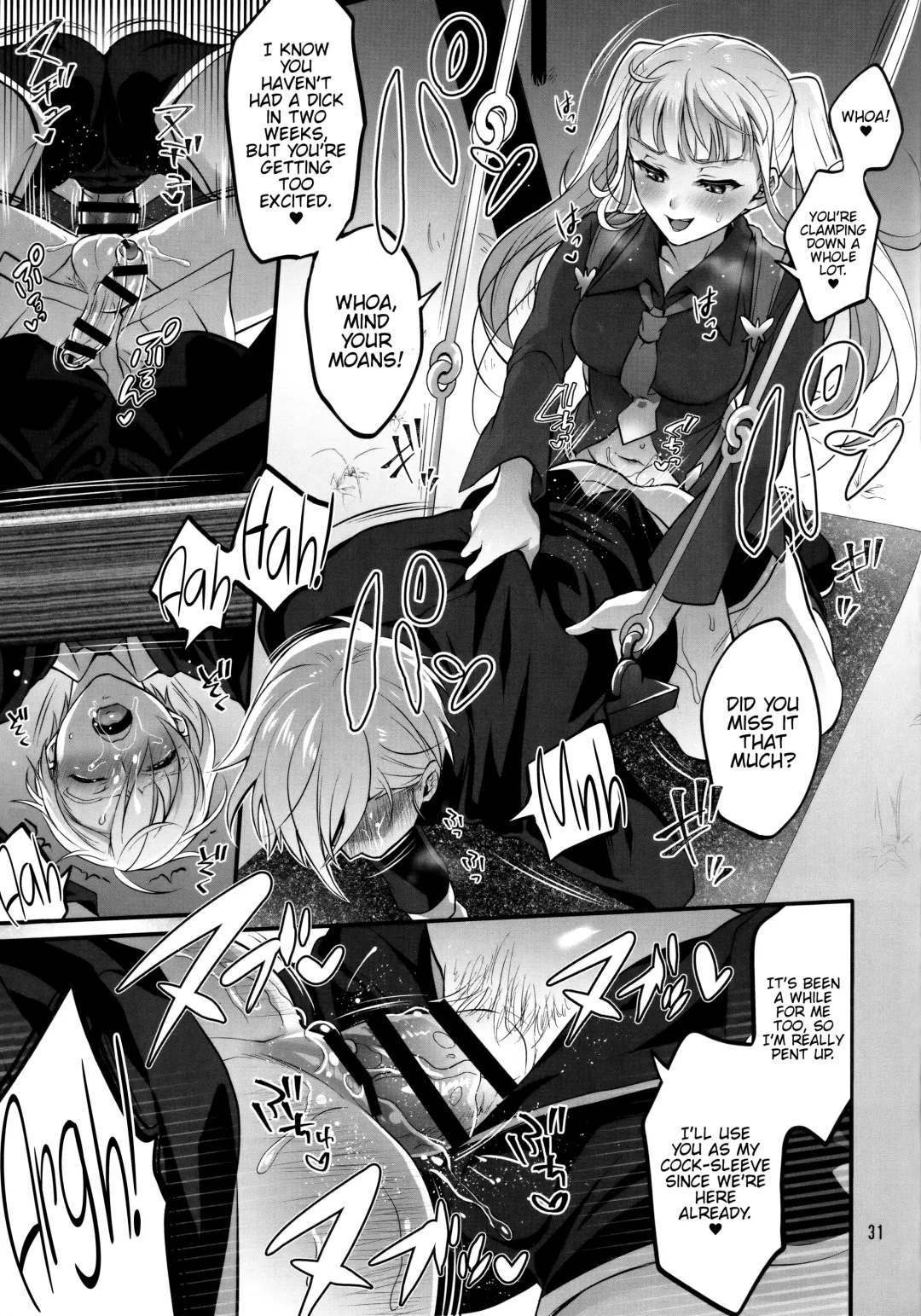 [Tokimachi Eisei] Otona ni Natte mo Kawarazu Futanari Elle ni Furimawasareru! Fhentai - Page 30