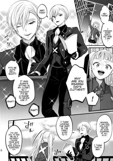 [Tokimachi Eisei] Otona ni Natte mo Kawarazu Futanari Elle ni Furimawasareru! Fhentai - Page 17