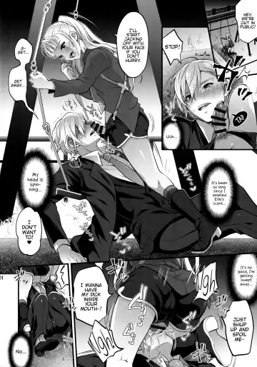 [Tokimachi Eisei] Otona ni Natte mo Kawarazu Futanari Elle ni Furimawasareru! Fhentai - Page 23