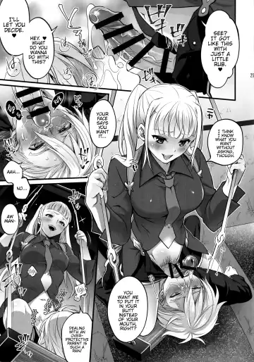 [Tokimachi Eisei] Otona ni Natte mo Kawarazu Futanari Elle ni Furimawasareru! Fhentai - Page 24