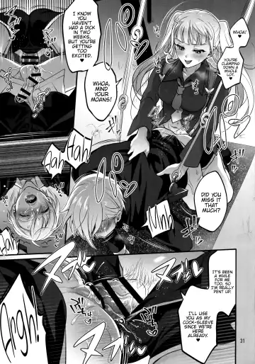 [Tokimachi Eisei] Otona ni Natte mo Kawarazu Futanari Elle ni Furimawasareru! Fhentai - Page 30