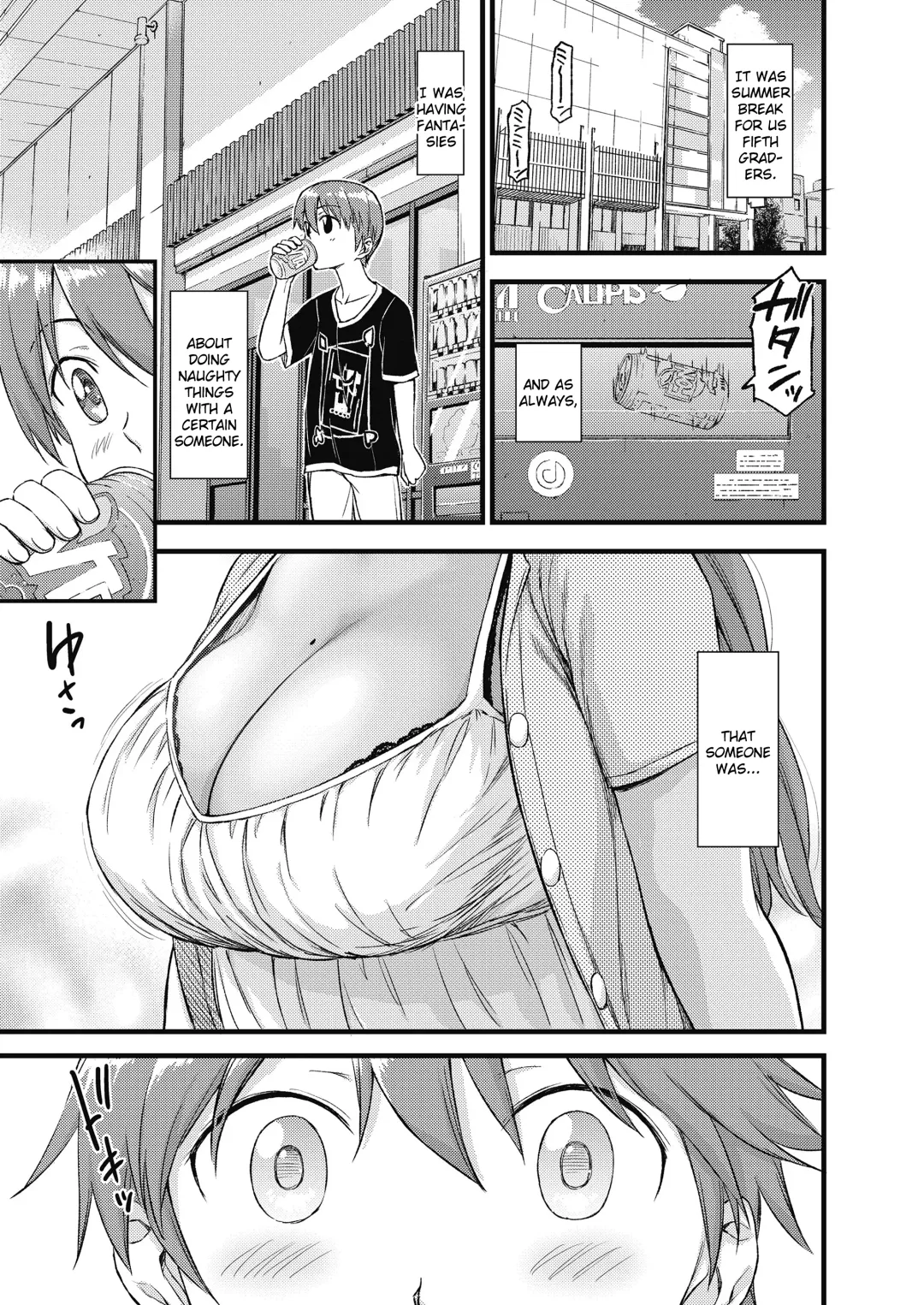 [Densuke - Higashino Mikan] Oppai na Natsuyasumi | The Summer Break of Boobs Fhentai - Page 4