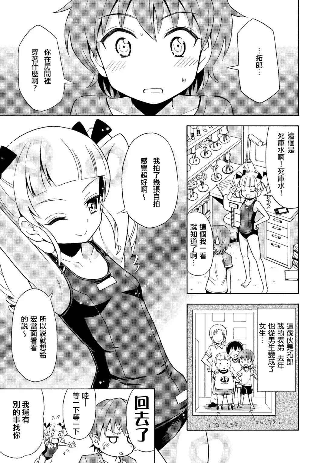 [Yoshida Gorou] Happy Birthday 2 - Nyotaika Shita no de Mizugi o Kai ni Ittemita Fhentai - Page 6