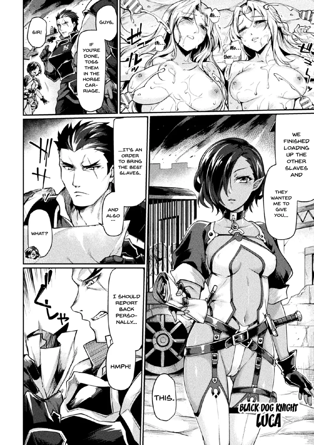 [Tsukitokage] Kuroinu II ~Inyoku ni Somaru Haitoku no Miyako, Futatabi~ THE COMIC | Kuroinu II ~Corrupted Town Stained With Lust~ THE COMIC Ch. 1 Fhentai - Page 4