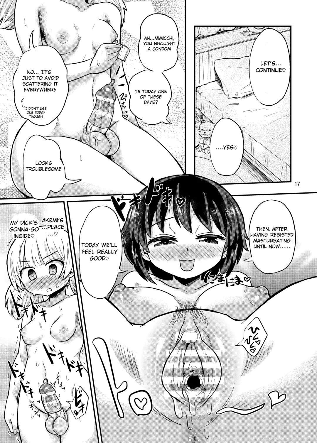 [Magifuro Konnyaku] Futanari Musume wa Jibun no Chinpo ni Katenai. Fhentai - Page 17