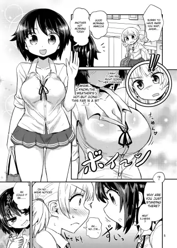 [Magifuro Konnyaku] Futanari Musume wa Jibun no Chinpo ni Katenai. Fhentai - Page 5