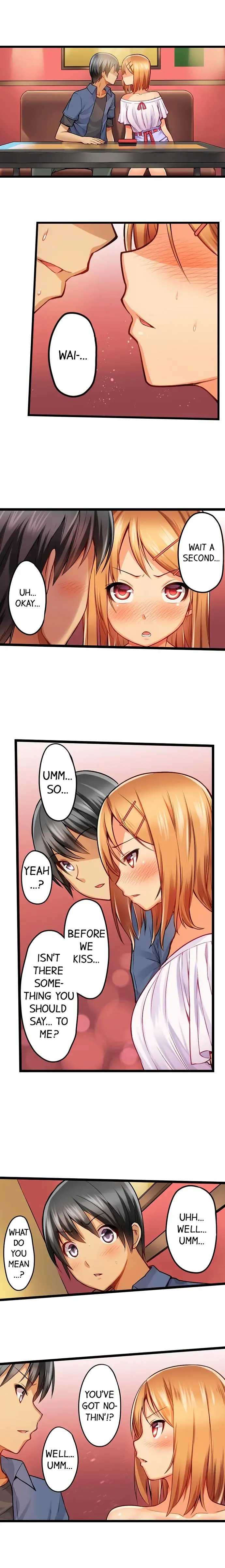 [Kintarou] Oshiri Marudashi Soku Ecchi Ugokenai no ni, Ima? Kono Mama!? | Trapped Sex in a Bucket Fhentai - Page 138