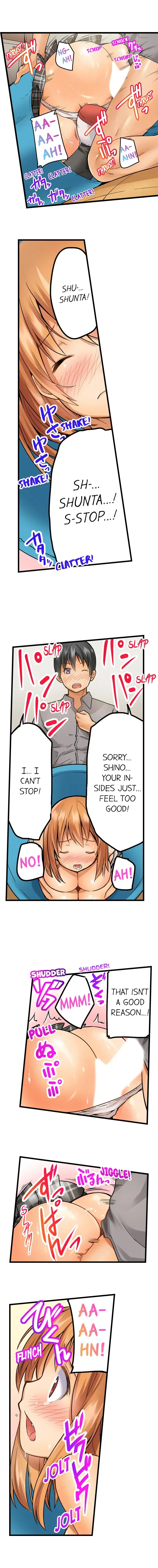 [Kintarou] Oshiri Marudashi Soku Ecchi Ugokenai no ni, Ima? Kono Mama!? | Trapped Sex in a Bucket Fhentai - Page 25