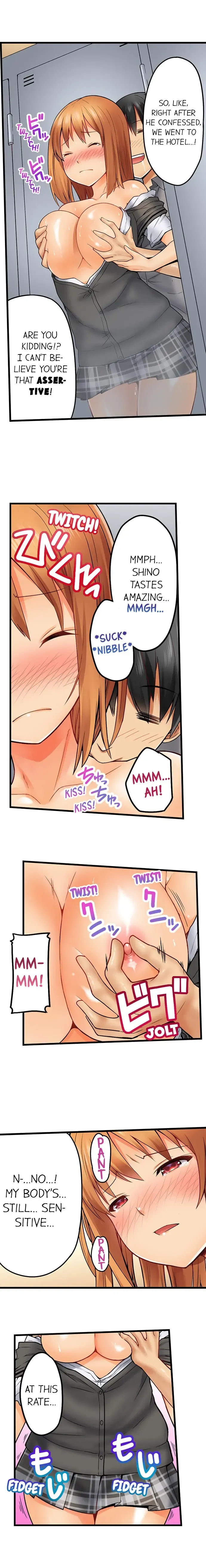 [Kintarou] Oshiri Marudashi Soku Ecchi Ugokenai no ni, Ima? Kono Mama!? | Trapped Sex in a Bucket Fhentai - Page 37