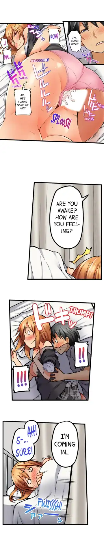 [Kintarou] Oshiri Marudashi Soku Ecchi Ugokenai no ni, Ima? Kono Mama!? | Trapped Sex in a Bucket Fhentai - Page 129