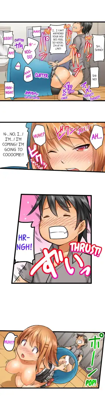 [Kintarou] Oshiri Marudashi Soku Ecchi Ugokenai no ni, Ima? Kono Mama!? | Trapped Sex in a Bucket Fhentai - Page 27