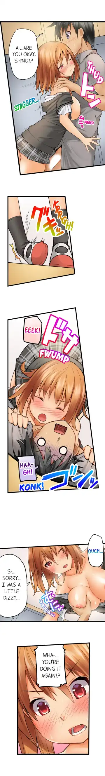 [Kintarou] Oshiri Marudashi Soku Ecchi Ugokenai no ni, Ima? Kono Mama!? | Trapped Sex in a Bucket Fhentai - Page 30