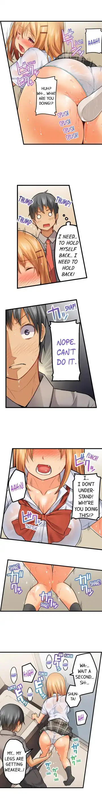 [Kintarou] Oshiri Marudashi Soku Ecchi Ugokenai no ni, Ima? Kono Mama!? | Trapped Sex in a Bucket Fhentai - Page 69