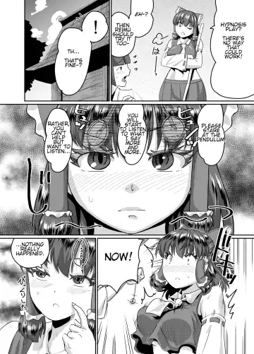 [Jackasss] Reimu Onee-chan to Saimin Gokko | Hypnosis Play With Big Sis Reimu Fhentai - Page 3
