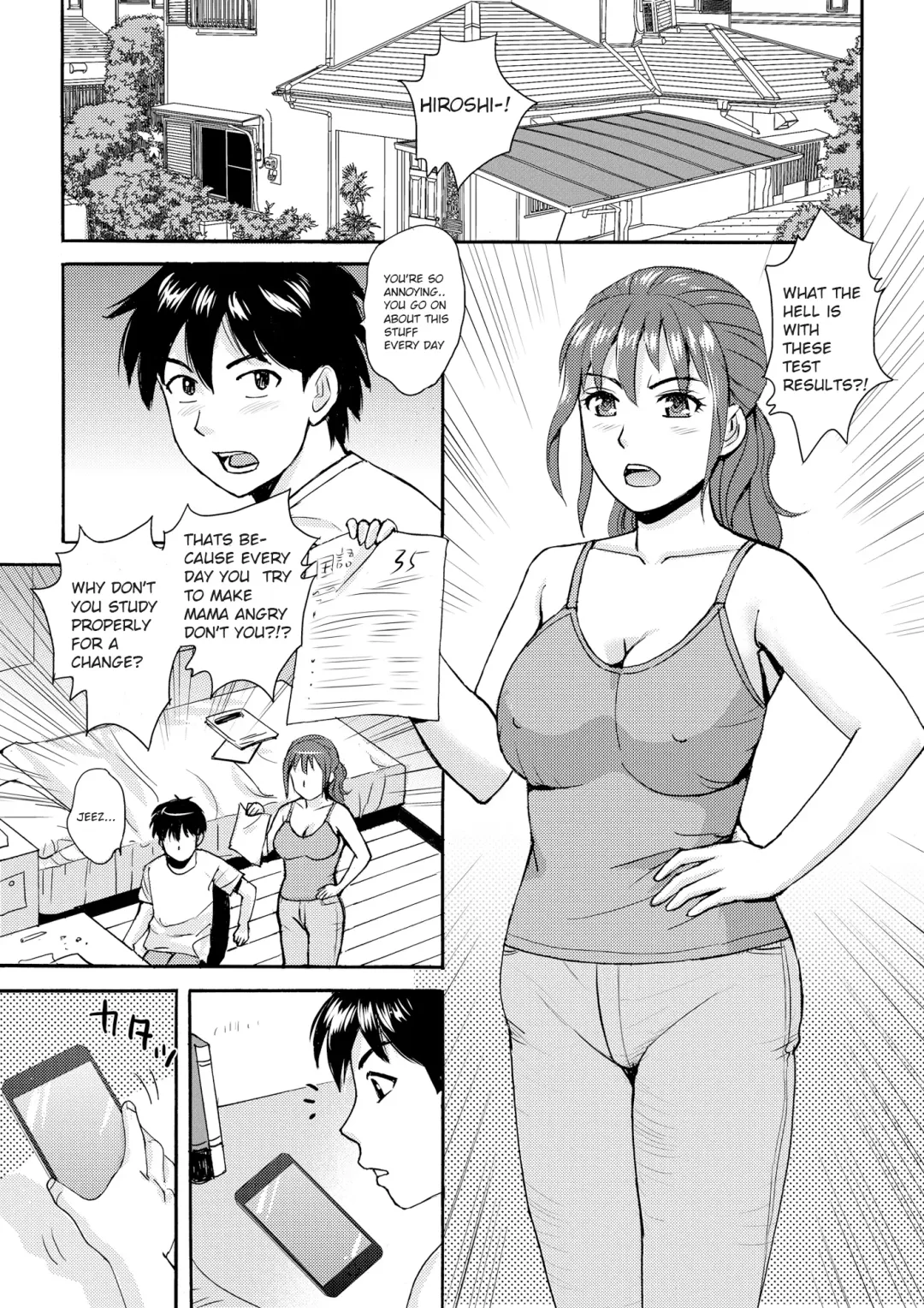 Mama to Boku to Sensei to | Mama, Sensei and Me Fhentai - Page 3