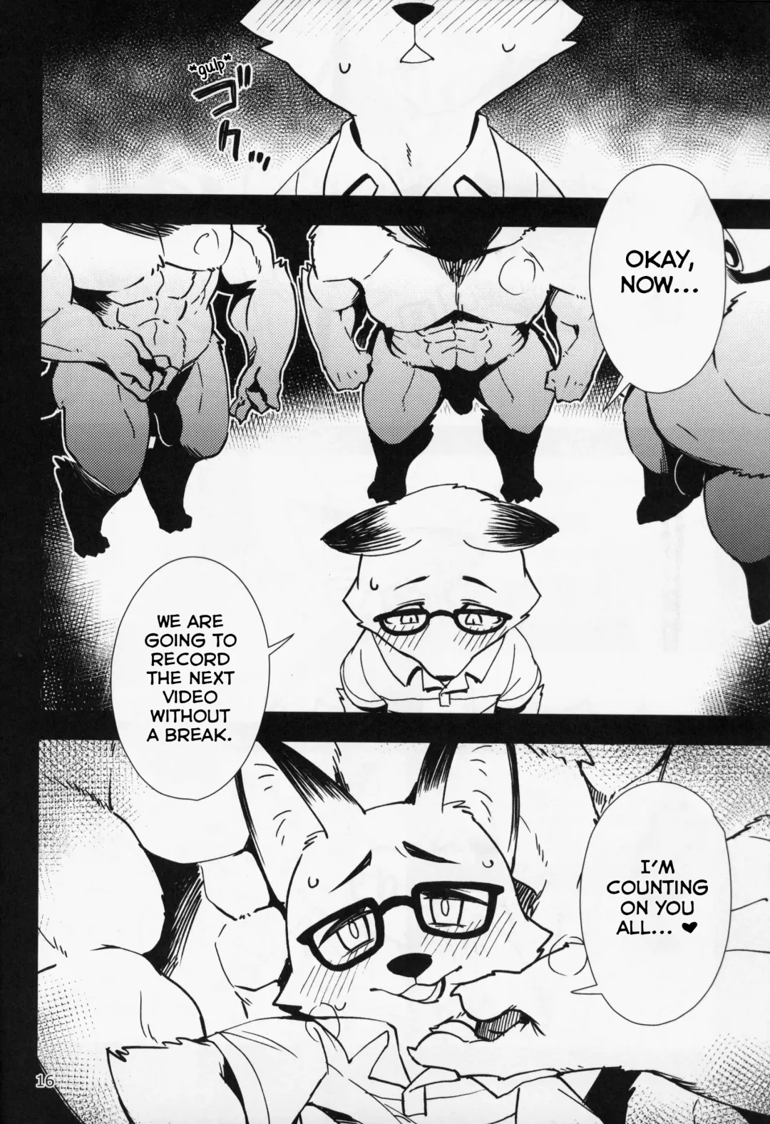 [Harusuke] Kitsune no Shachou ga Seiteki Sugiru node Fhentai - Page 15