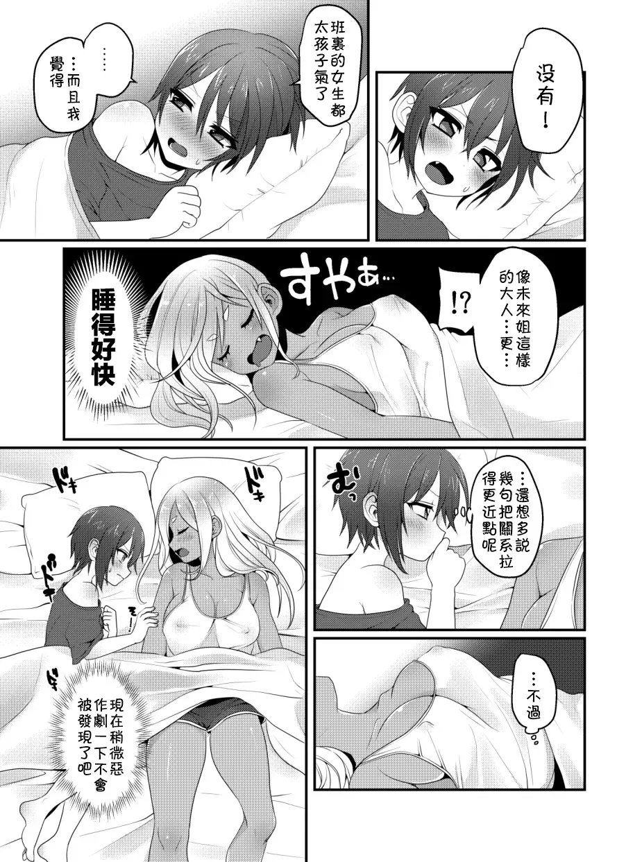 [Poron] Kuro Gal-chan to Masegaki no Ecchi na Otomarikai Fhentai - Page 17