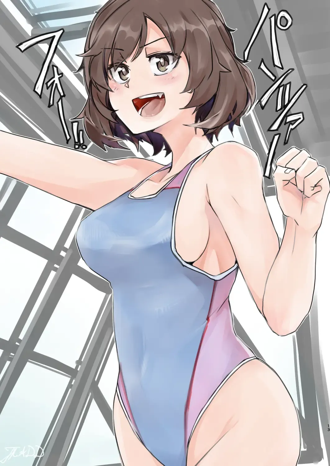 [Hidaka Medaka - Hihumi Hajime] GUP Kyouei Mizugi Goudou FC Fhentai - Page 12