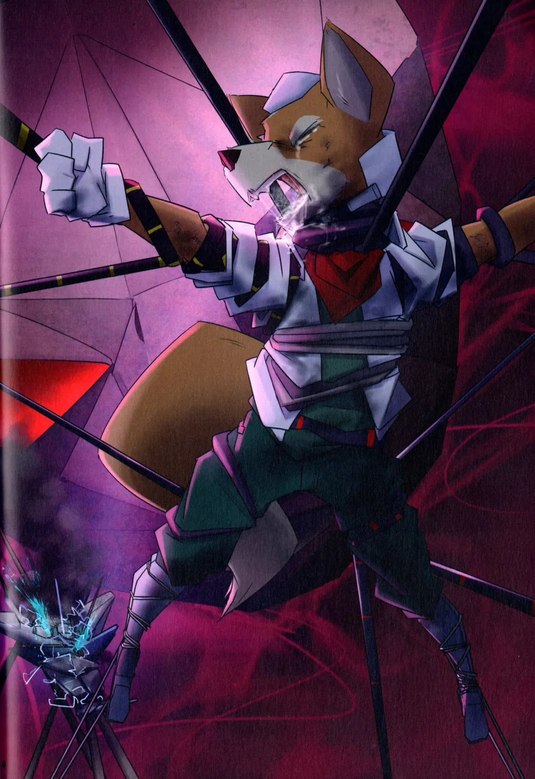 [Kai - Netiel] Fox McCloud Defeated Book Fhentai - Page 5
