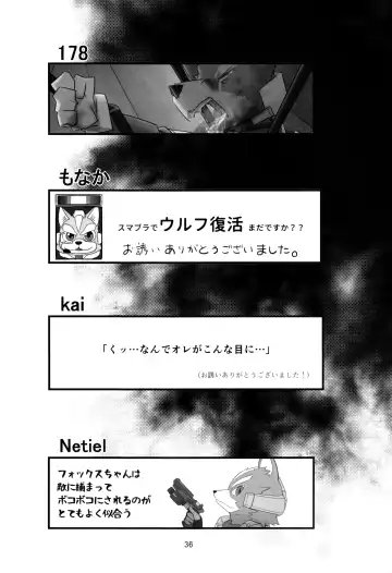[Kai - Netiel] Fox McCloud Defeated Book Fhentai - Page 37