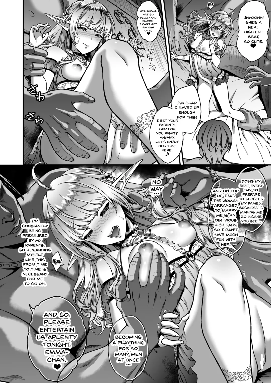 [Usagi Nagomu] Tasogare no Shou Elf 4 | Twilight's Prostitute Elf 4 Fhentai - Page 10