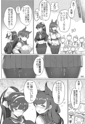 [Akaiguppy] Takao to Atago Senpai no Ijime Ninmu Fhentai - Page 23