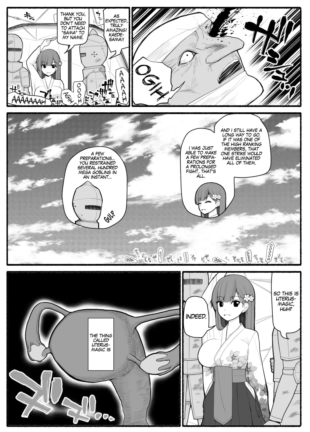 Shikyuu Majo VS Joukyuu Majin | Uterus-Magician VS Senior Demon Fhentai - Page 3