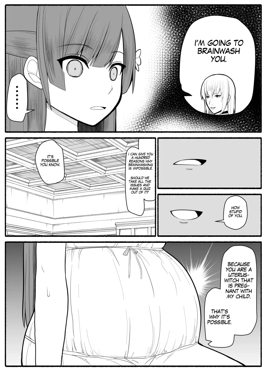 Shikyuu Majo VS Joukyuu Majin | Uterus-Magician VS Senior Demon Fhentai - Page 38