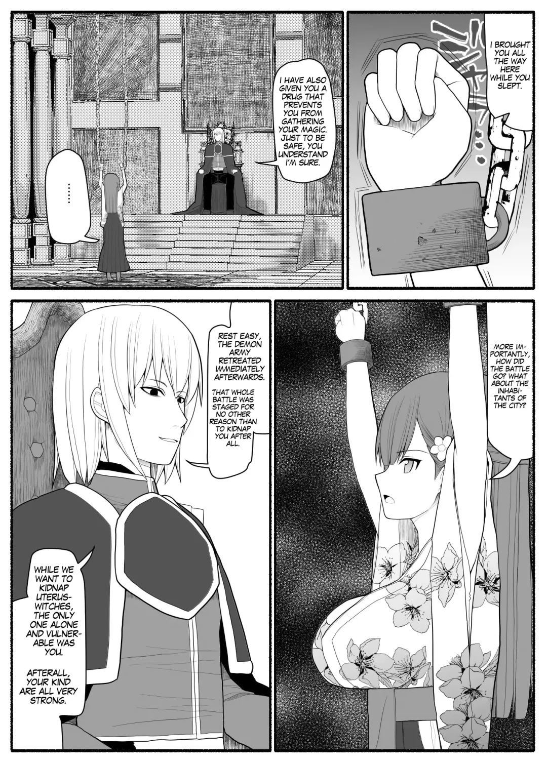 Shikyuu Majo VS Joukyuu Majin | Uterus-Magician VS Senior Demon Fhentai - Page 7