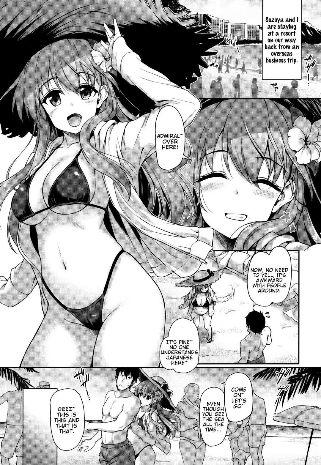 [Awayume] Suzuya to Cos Resort! Fhentai - Page 4
