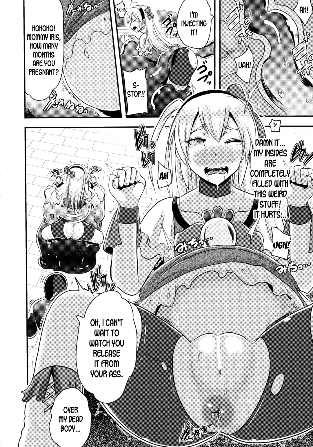 [Akuochisukii Sensei] Cutie Iris Anal Kantsuu Acme Jigoku | Cutie Iris -Anal Penetration Orgasm Hell- Fhentai - Page 10