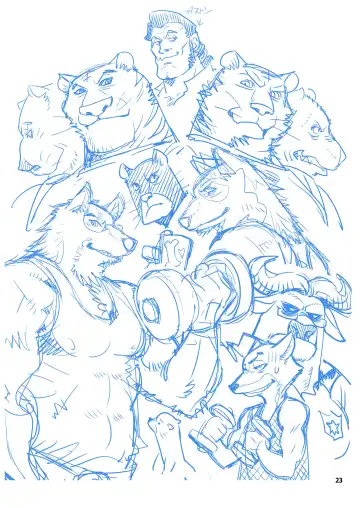 [Matsuzaki Tsukasa] Rinjin Trouble 2 | 虎闹邻家2 Fhentai - Page 23