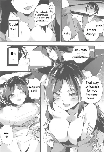 [Chirorian] Kagerou-san no Ningen Taikenki | Kagerou's human exposure record Fhentai - Page 11