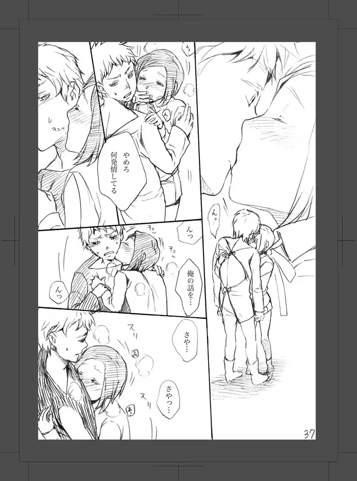 [Hayanori] ARU FUTARI NO HANSHI Fhentai - Page 38