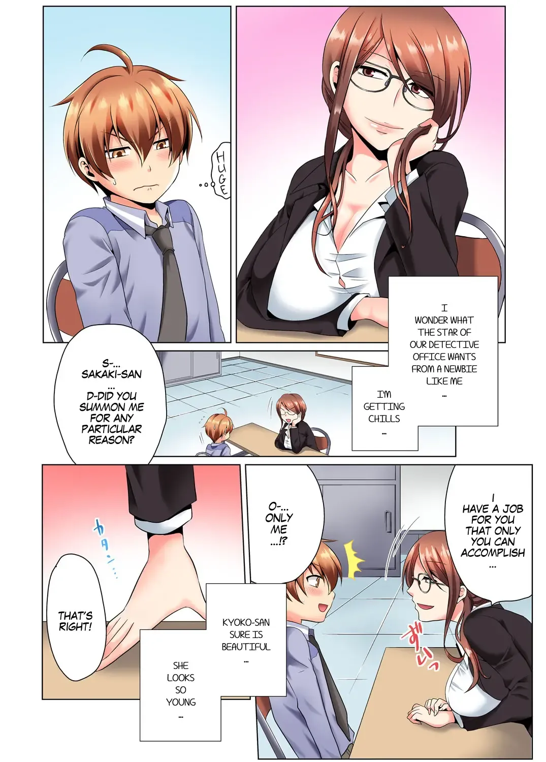 [Matsuyama Hayate] Sexy Undercover Investigation! Don't spread it too much! Lewd TS Physical Examination Part 1 Fhentai - Page 3